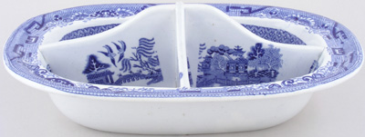Dish divided c1830
